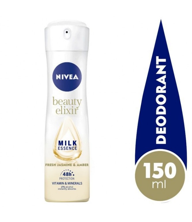 Nivea Deodorant Spray Female Fresh Jasmin And Amber - 150ml