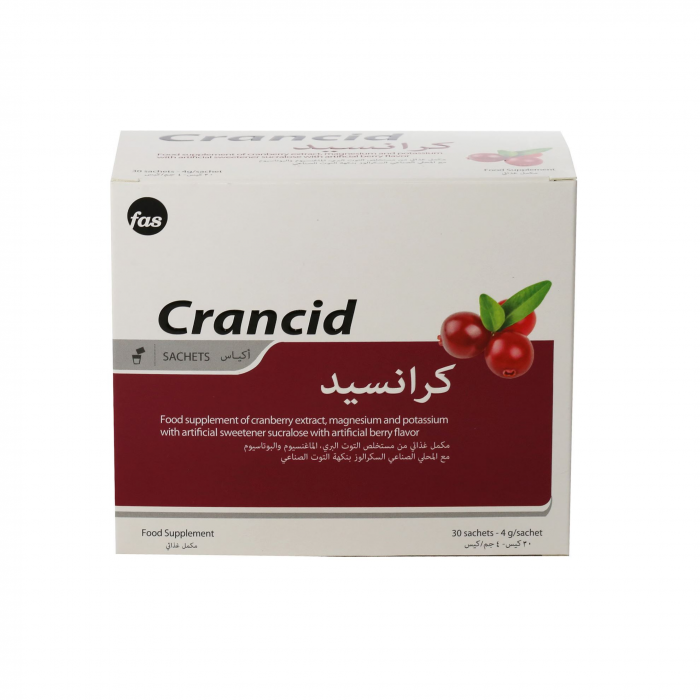 CRANCID SACHETS 30'S