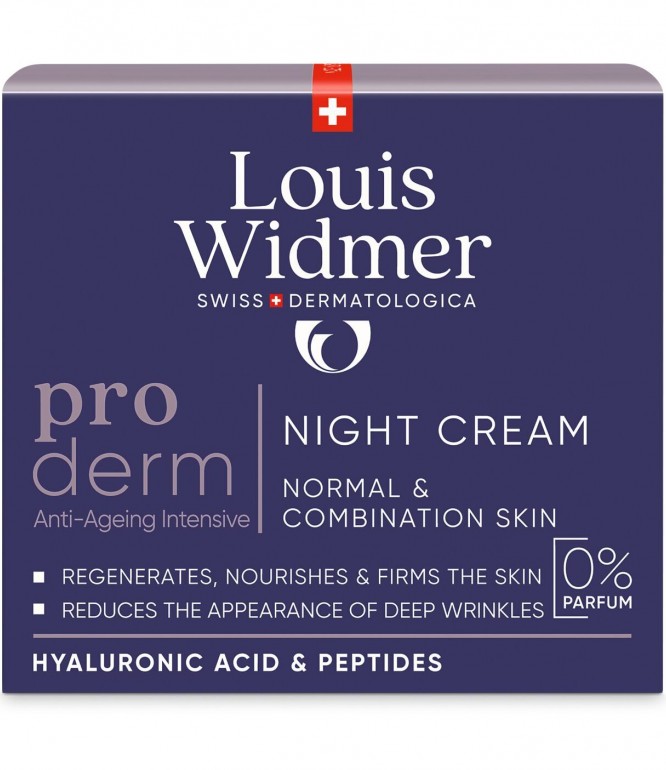 Louis Widmer Proderm ِAnti-Aging Night Cream – Non-Scented 50 ml
