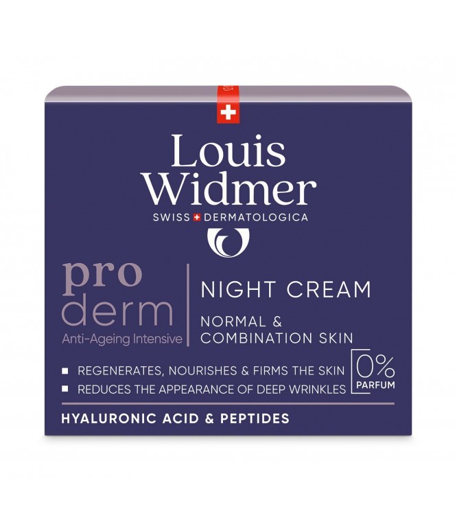 Louis Widmer Proderm ِAnti-Aging Night Cream – Non-Scented 50 ml