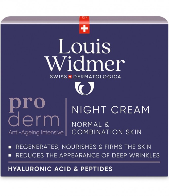 Louis Widmer Proderm Anti-Aging Night Cream – Scented 50 ml