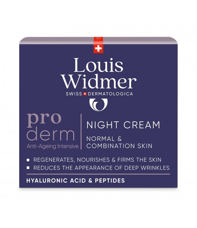 Louis Widmer Proderm Anti-Aging Night Cream – Scented 50 ml