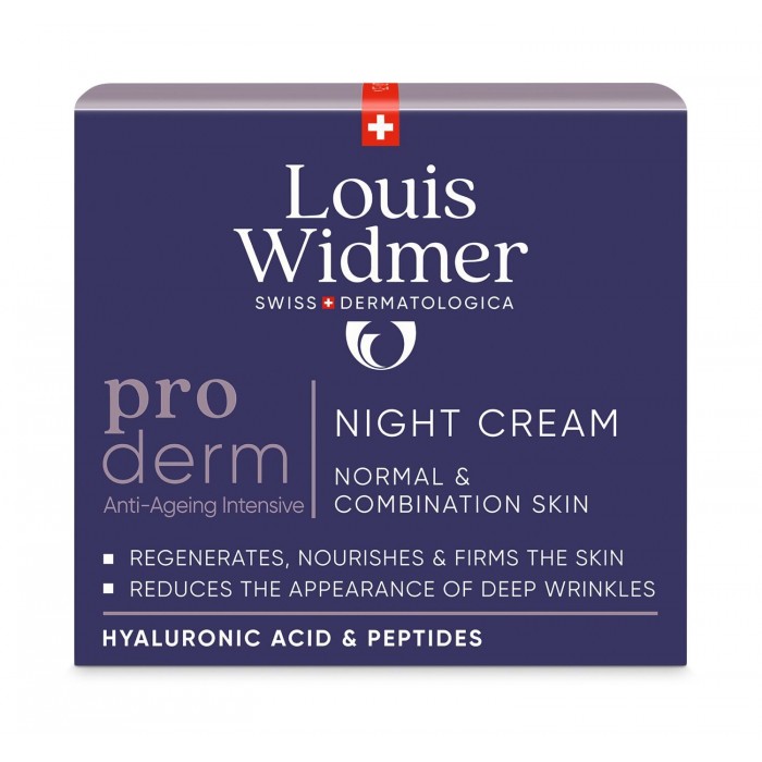 Louis Widmer Proderm Anti-Aging Night Cream – Scented 50 ml