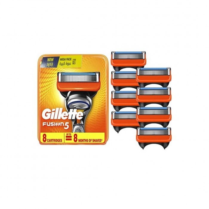 Gillette Fusion Blades 8 Pieces