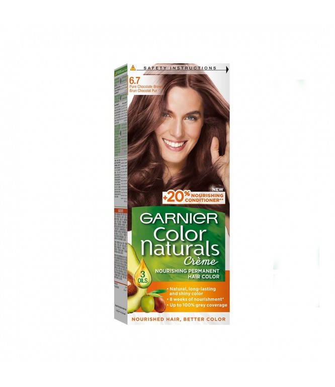 Garnier Color Natcherls Hair Dye No. 6.7 Pure Chocolate