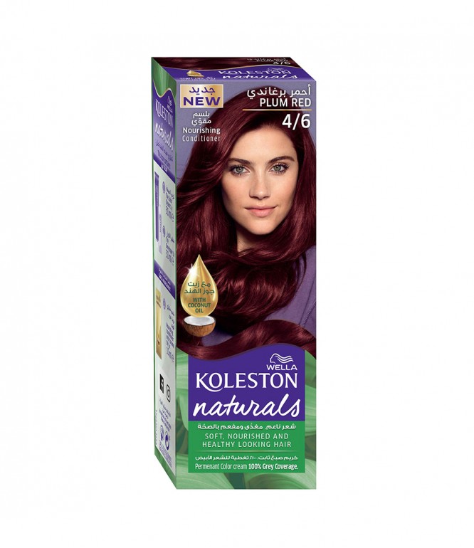Koleston Hair Color Naturals 4/6 Reddish-Brown 