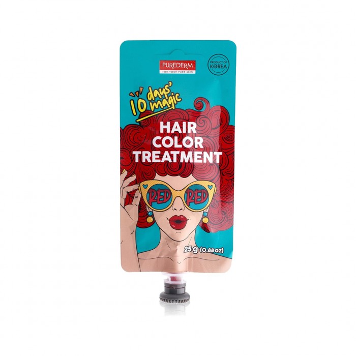 Purederm Hair Colour Treatment Red