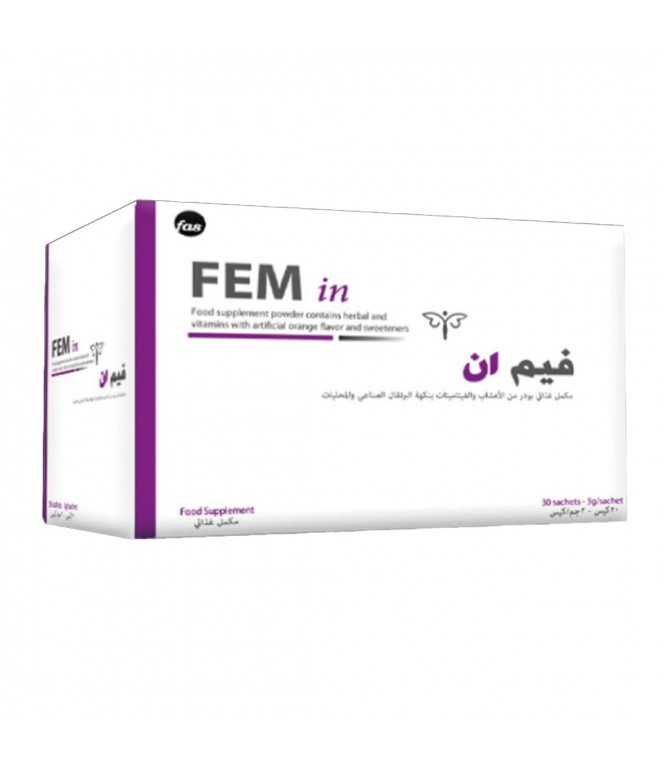 FEM in Food Supplement Sachets 30'S