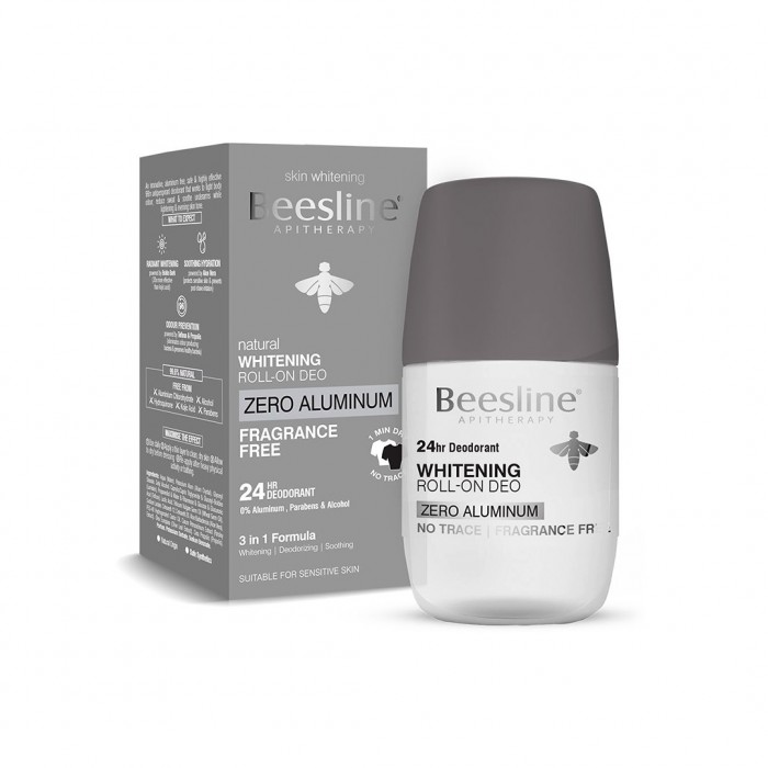 Beesline Whitening Roll-On Deo Zero Alumnium Fragrance Free For Women 70 ml