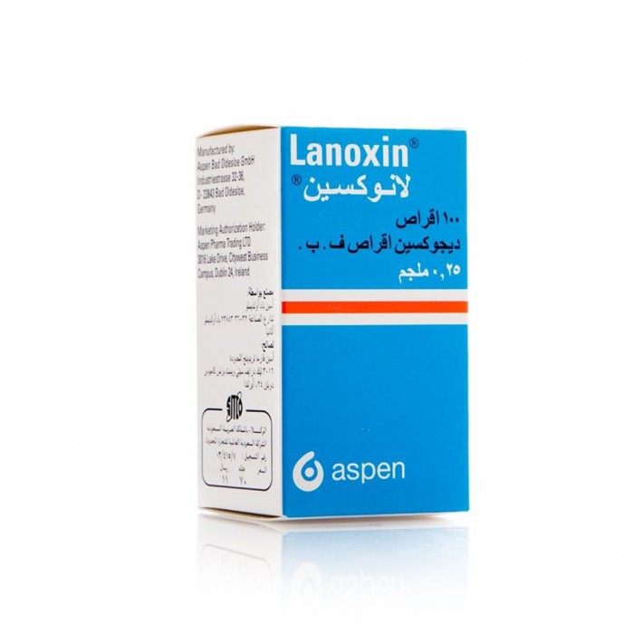 Lanoxin 0.25 mg Tablets 100'S