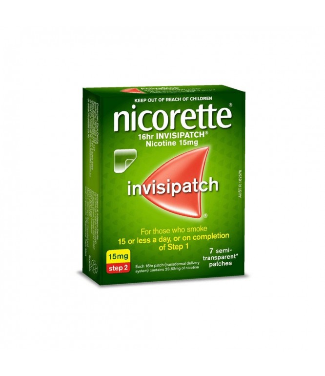 Nicorette InvisiPatch 15 mg 7 patches