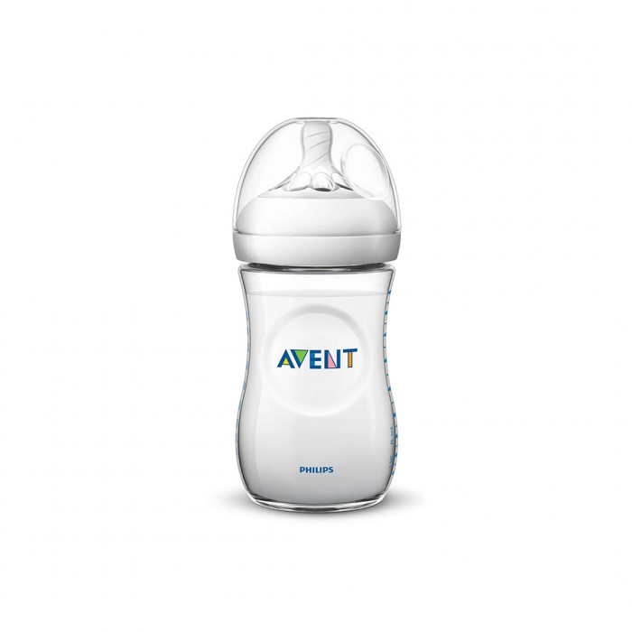 Avent Plastic Feeder Bottle With Training Handle- 6 Months Plus