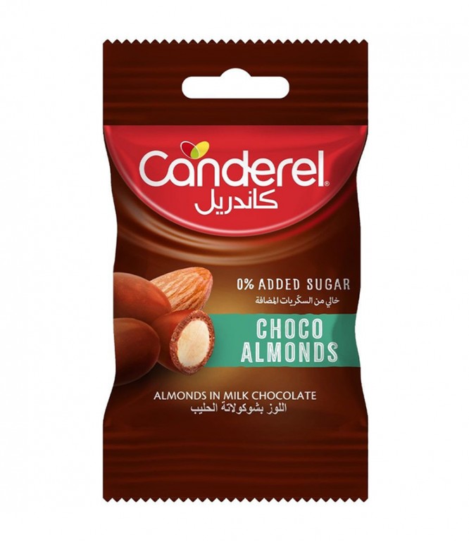 Canderel Choco Almond 0% Added Sugar- 40gm