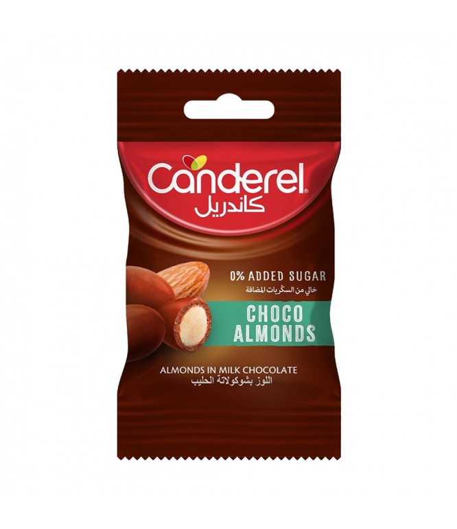 Canderel Choco Almond 0% Added Sugar- 40gm