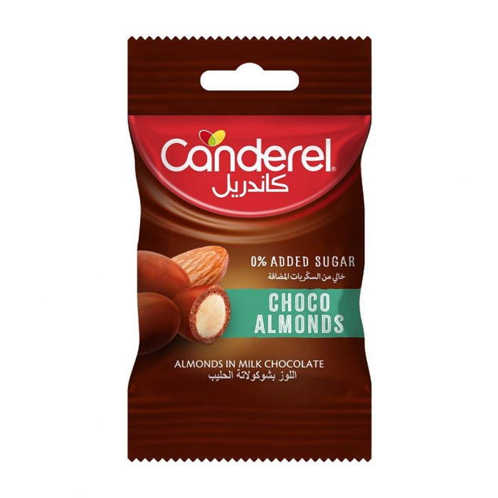 Canderel Choco Almond 0% Added Sugar- 40gm