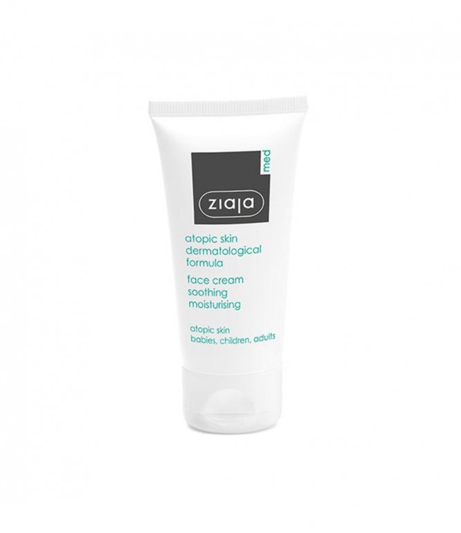 Ziaja Med Atopic Skin Face Cream Soothing Moisturising 50Ml