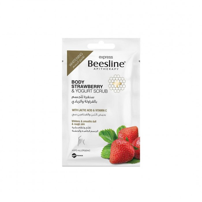Beesline Body Whitening Strawberry Scrub - 25gm