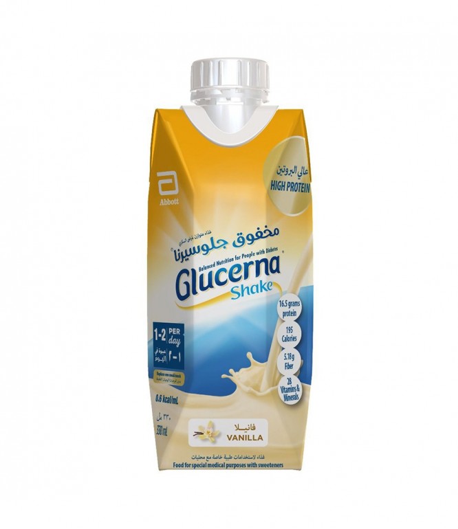 Glucerna Vanilla Shake, 330 ml