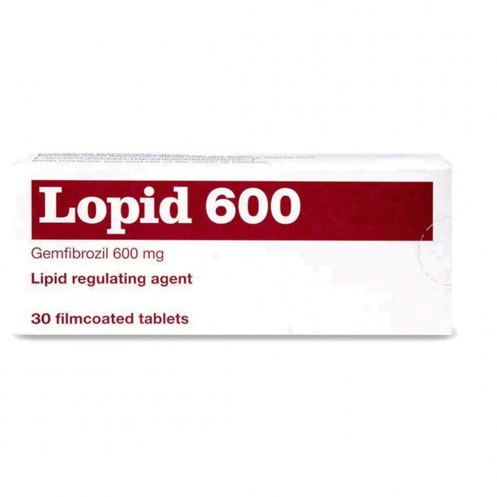 Lopid 600 mg Tablets 30'S