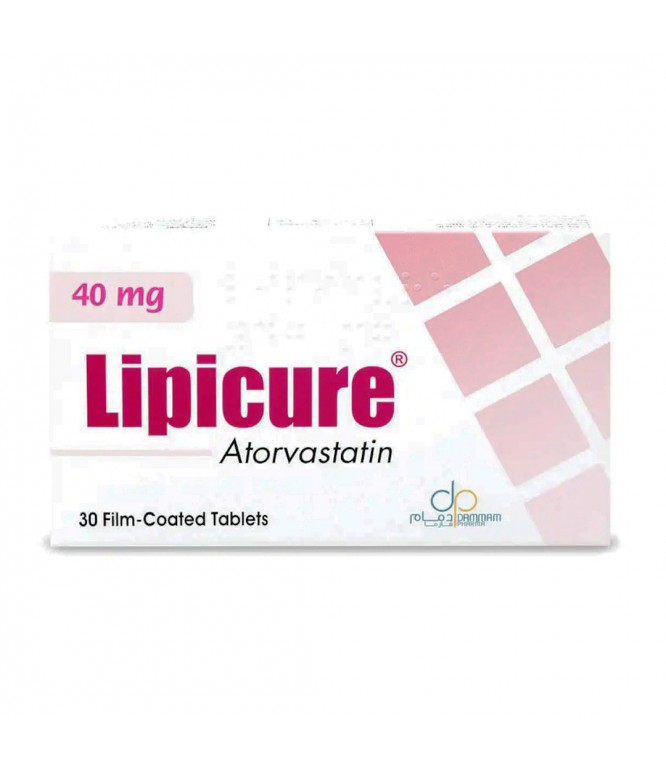 Lipicure 40 mg Tablets 30'S