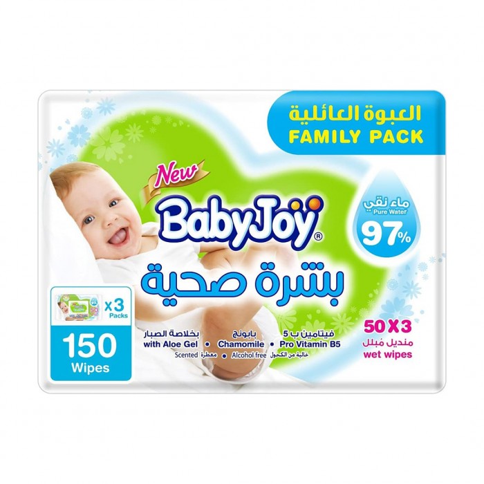 BabyJoy Wet Wipes Healthy Skin 150 sheets