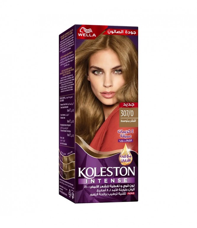 Koleston Hair Color Cream 307/0 Med Blonde