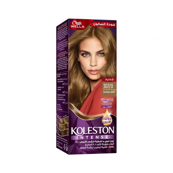 Koleston Hair Color Cream 307/0 Med Blonde