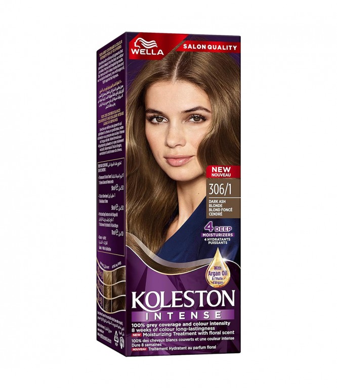 Koleston Hair Color Dark Ash Gray 306/1 - Long-Lasting Shine