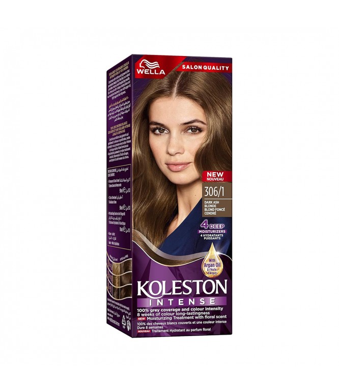 Koleston Hair Color Dark Ash Gray 306/1 - Long-Lasting Shine