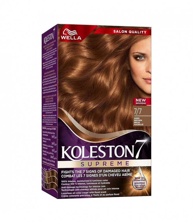 Koleston Hair Color 7/7 Deer Brown