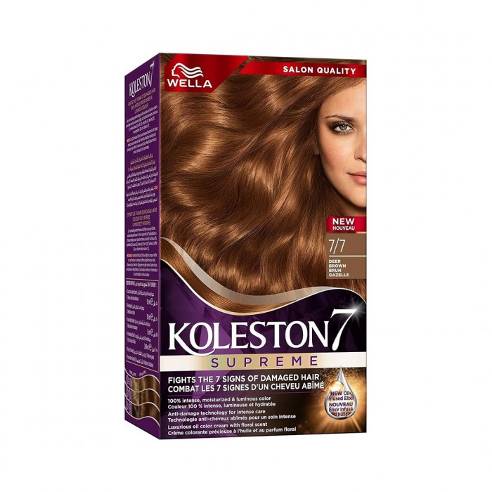 Koleston Hair Color 7/7 Deer Brown