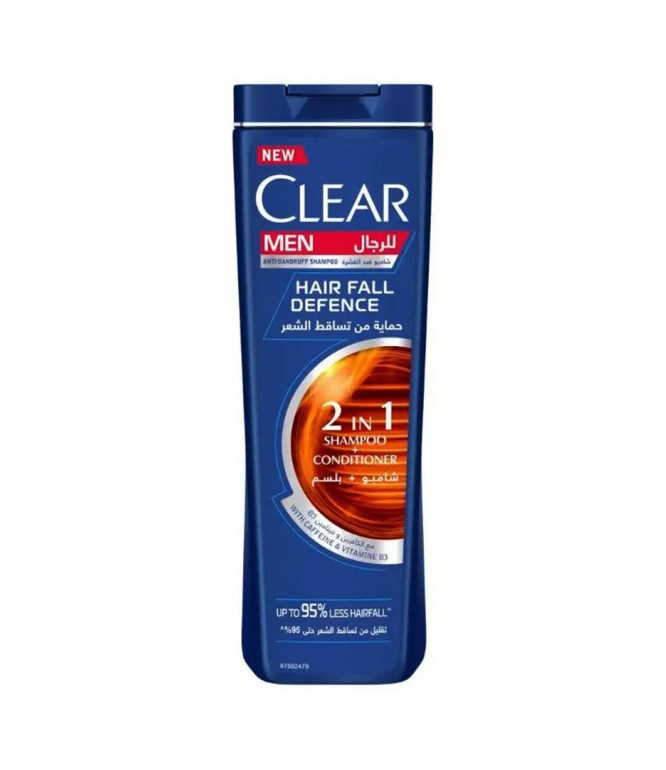 Clear Hair Fall Defense Shampoo for Men 400ml