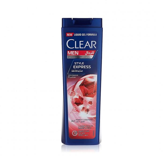 Clear Style Express 2in1 Shampoo Men 400ml