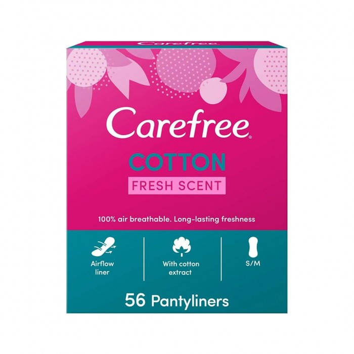 Care Free Cotton Fresh Regular Diapers 56'S