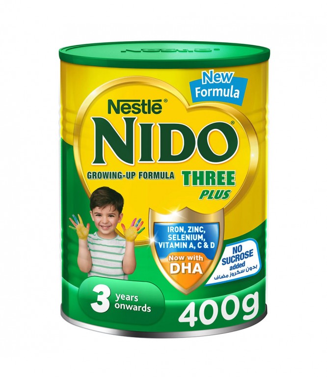 NIDO 3 PLUS 400 GM