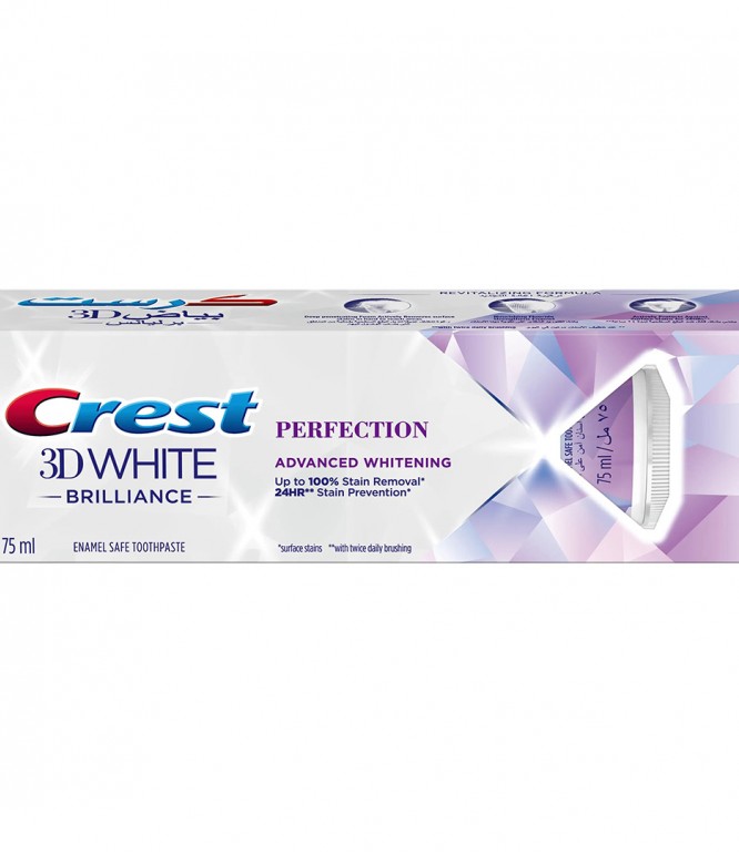 Crest Toothpaste 3D White Brilliant Perfection 75 ml