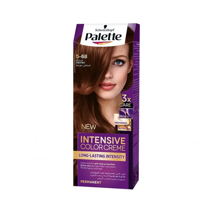 Palette Intensive Color Creme Hair Color 5-68 Medium Chestnut