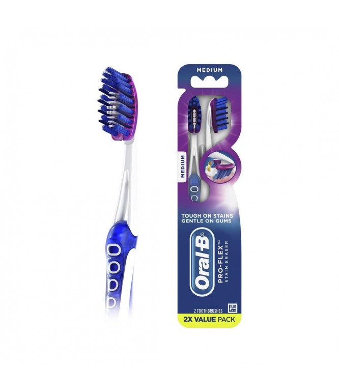 Oral B Toothbrush 3D White Luxe Pro-flex 38 Medium