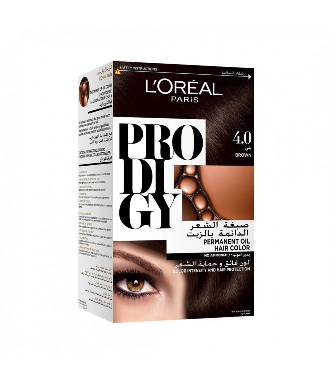 L'Oreal Prodigy Hair Color 4.0 Brown