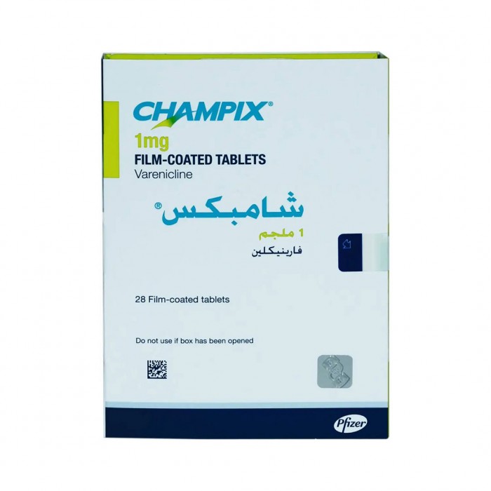 Champix 1 mg Tablet 28'S