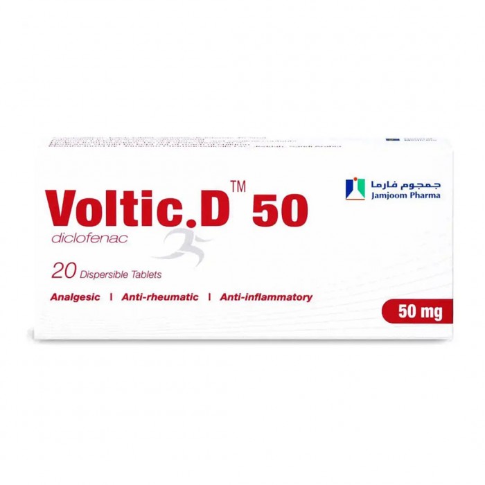 Voltic-D 50 mg Tab 20’S
