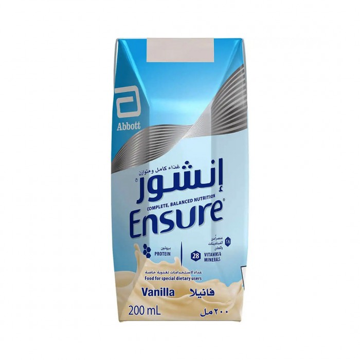 Ensure Liquid Milk Vanilla, 200 ml 