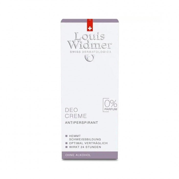 Louis Widmer Deo Cream Fragrance Free 40 ml