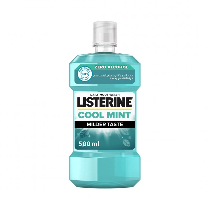 Listerine Mouth Wash Cool Mint Zero 500 ml