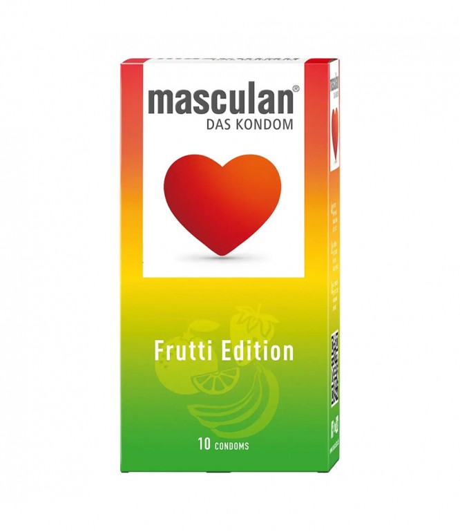 Masculan Condom Fruit - 10 Pcs