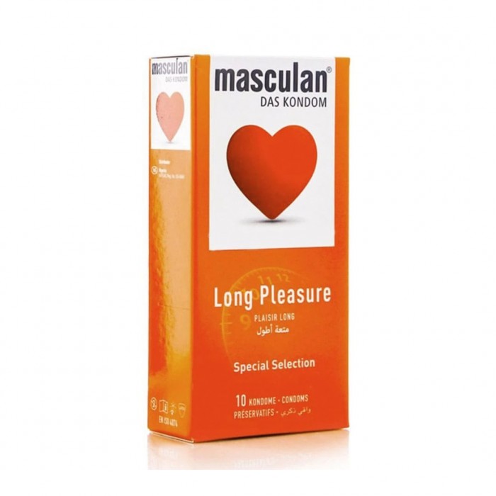 Masculan Long Pleasure – Box 10 condoms