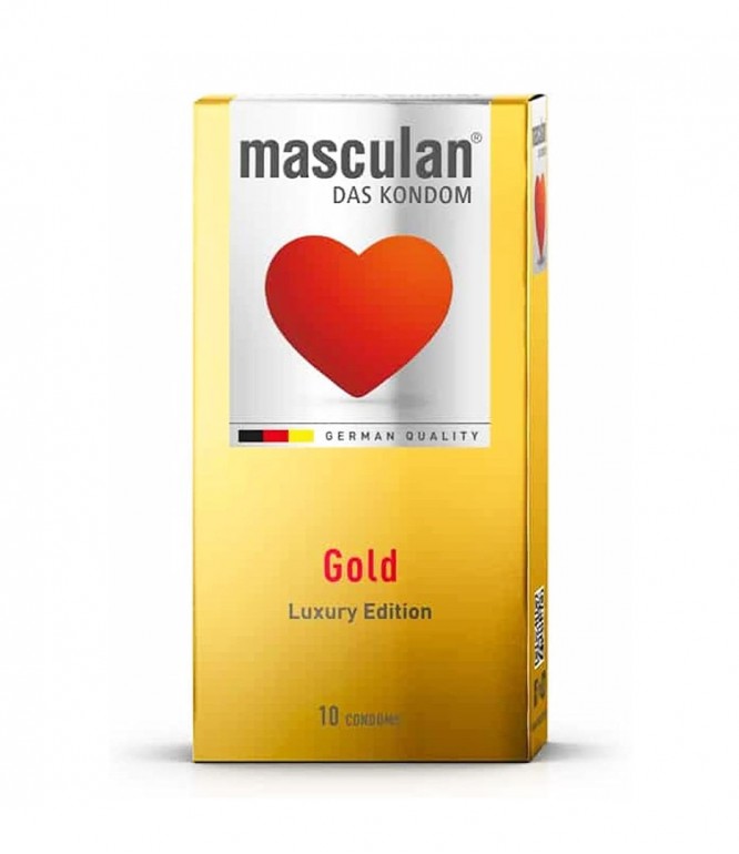 Masculan Condom GOLD 10 Pieces