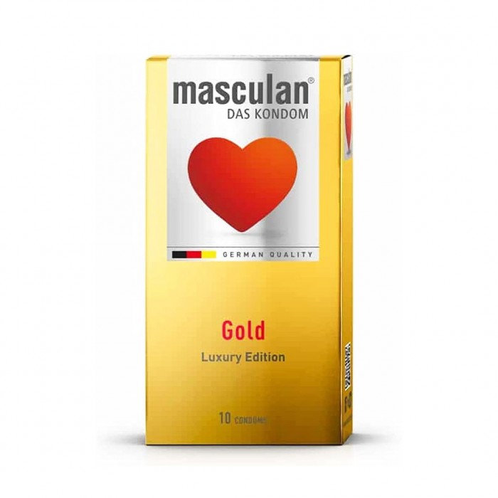 Masculan Condom GOLD 10 Pieces