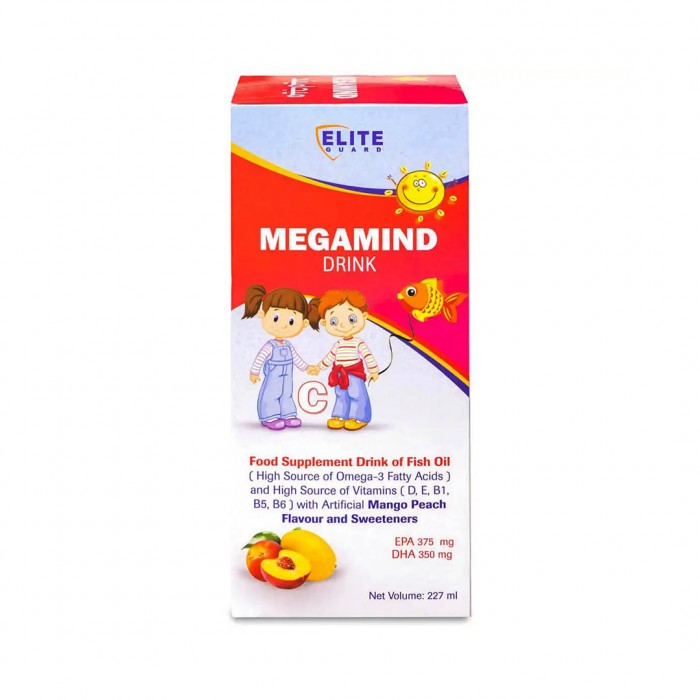 Megamind omega-3 Syrup 227 ml
