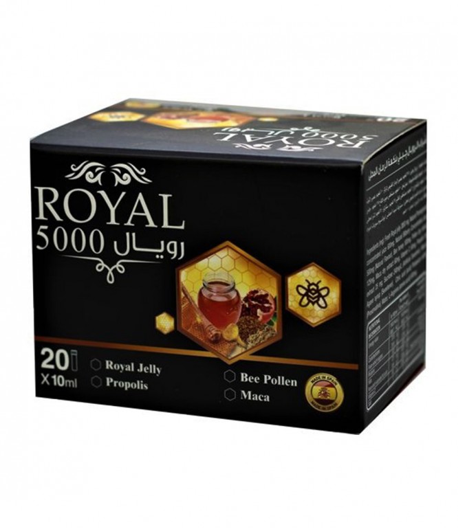 Royal 5000 , Royal jelly 10 ml vial , 20 vial